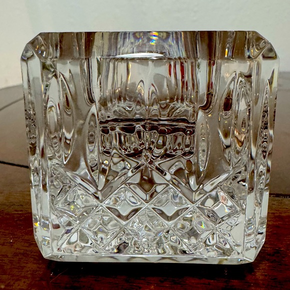 Waterford Crystal Other - Waterford Crystal Lismore Square Votive Tealight Candle Holder